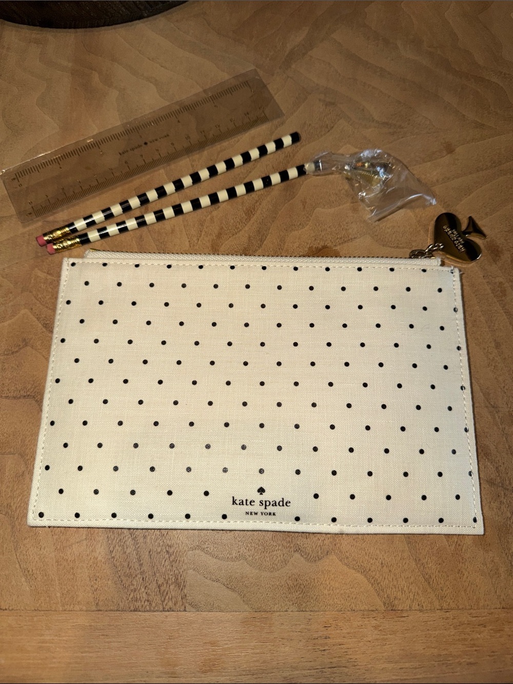 Kate Spade Pencil Pouch Bag Set
